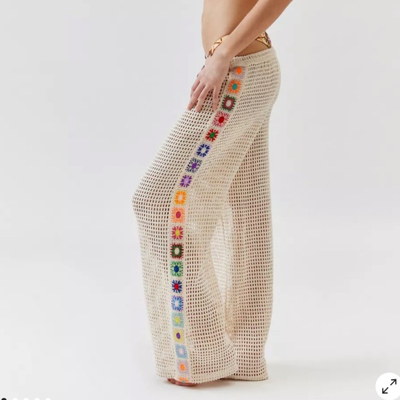 Urban Outfitters Pants - UO Crochet beach pants